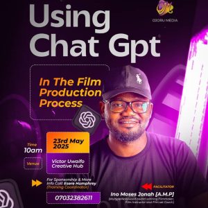 Using ChatGPT In The Film Production Process – Training Workshop